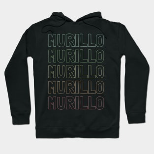 Murillo Name Pattern Hoodie